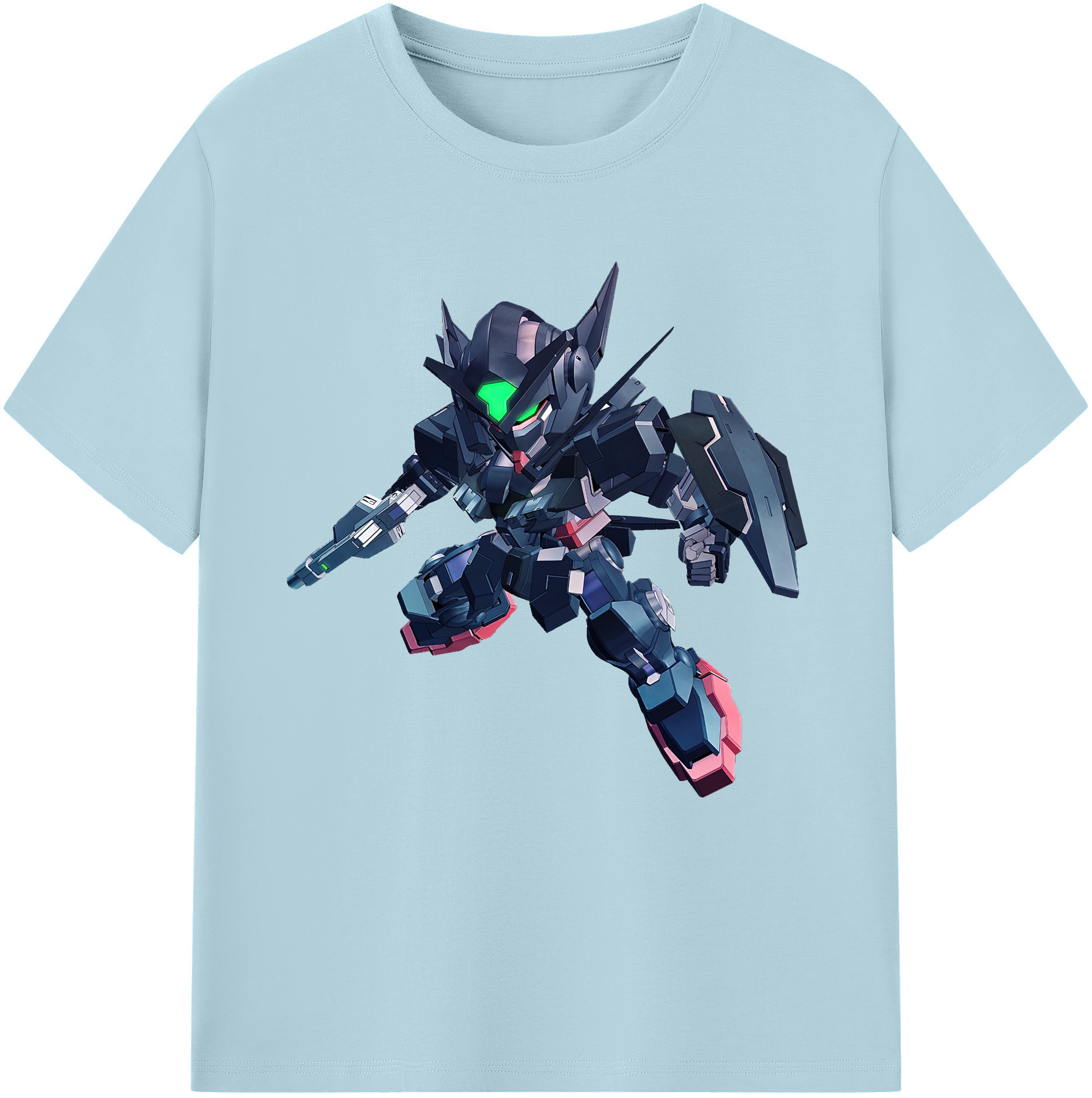 （画像用） 機動戦士ガンダム Mobile Suit Gundam 綿100％半袖Tシャツ（フロントプリント）
